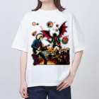 UNchan(あんちゃん)    ★unlimited★の悪魔とランデブー オーバーサイズTシャツ