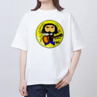 まつのぶ屋さんの尼のキムタク2024 オーバーサイズTシャツ