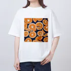 マッシュのカットみかん Oversized T-Shirt