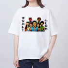 大鬼ヶ王国ランドのガンバレ! 石川県の復興1 Oversized T-Shirt