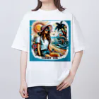 マイティのsummer girl オーバーサイズTシャツ