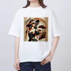 マイティのNY girl Oversized T-Shirt