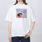 ハエトリグモの世界のハエトリグモ　 Oversized T-Shirt
