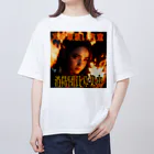 LONGSTONEの魔法少女(炎)消防団員勧誘する オーバーサイズTシャツ