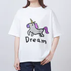 なのこのおみせのDreamペガサスちゃん オーバーサイズTシャツ