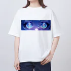 すけまめ商店のA:eyes focus Oversized T-Shirt