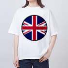 おもしろいTシャツ屋さんのイギリス England United Kingdom Great Britain オーバーサイズTシャツ