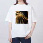 ごった煮　≪シフト制クリエイター集団≫の幸運と金運を運ぶ黄金の旋律 Oversized T-Shirt