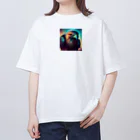 ryo---のちょい悪そうな鷹 Oversized T-Shirt