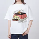 usabit.のぐっず屋さんのOKOTADE OYASUMI Oversized T-Shirt