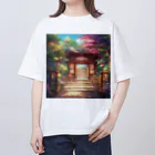 jampackの【風景】寺院 Oversized T-Shirt