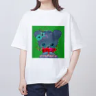 雑貨屋みちゴローのcocomimiモコちゃん オーバーサイズTシャツ