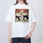 wowwooのSUMOU Oversized T-Shirt