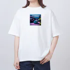 ta95の五箇山合掌造り集落（岐阜県）を旅するワーゲンバス Oversized T-Shirt