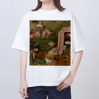 世界美術商店の大食と快楽の寓意 / Allegory of Intemperance オーバーサイズTシャツ