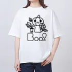 Boo!のBoo!(ジャックオーランタン) Oversized T-Shirt