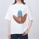 のむのむの裸の女の子 オーバーサイズTシャツ