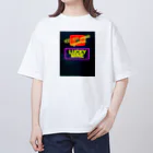 Motivation_Get_Shopのラッキーマインチャンネル登録１０万人記念 Oversized T-Shirt