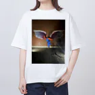 旅するマリオ配達員　放浪の旅中のオリジナルグッズ Oversized T-Shirt