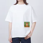 cleargのハムスター大好き Oversized T-Shirt