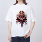 OmamEの星降る夜の軍服姫 オーバーサイズTシャツ