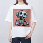 tooru0377のVuittonぽいロボットらしい オーバーサイズTシャツ