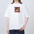 zetubouの覗く眼 オーバーサイズTシャツ