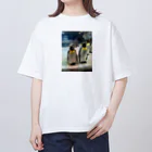 YASUE ABE JPのAin't in Antarctica オーバーサイズTシャツ