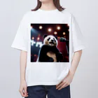 Nippon-Aiのパンダ☆歌う♪ Oversized T-Shirt