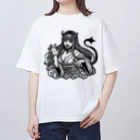 UNchan(あんちゃん)    ★unlimited chance★の鬼姫 WET オーバーサイズTシャツ