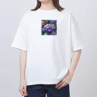 jmdapuwmdのあじさい Oversized T-Shirt