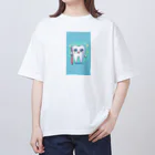 kuma310のカワイイ歯のキャラクターが登場！ Oversized T-Shirt