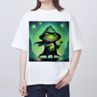 Louvreのダークヒーロー蛙 Oversized T-Shirt