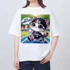 cat GPTオンラインショップの【CatGPT】エクササイズスタイル オーバーサイズTシャツ