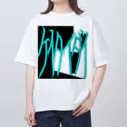 くじらの消えゆく言葉『ｹｲﾀｲﾀﾞｲ』 Oversized T-Shirt