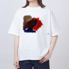 ぴくちゃー55の笑み Oversized T-Shirt