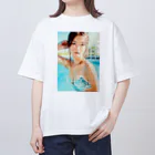 ドットちゃんの水彩ガール2 オーバーサイズTシャツ