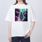 kokoleca_designのTOKYO BOT: 都市探索 オーバーサイズTシャツ