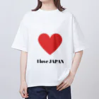 Your LifestyleのI love Japan Oversized T-Shirt