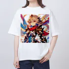 しんがんのヒーロー風なAI美女 Oversized T-Shirt