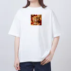 ★curryのかわいいスコティッシュフィールドシリーズ Oversized T-Shirt