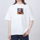 taka-kamikazeの赤ちゃん覆面レスラー2 オーバーサイズTシャツ