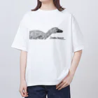 koseibutsu25のトロオドン　フォルモスス　グッズ オーバーサイズTシャツ