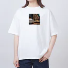 syankusunoboushi7の迷う猫 Oversized T-Shirt