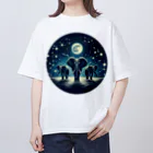 FUMYのNight  Elephant Symphonic オーバーサイズTシャツ