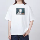 ai-open-202402のフェレット Oversized T-Shirt