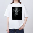 可愛い動物のゴリラ Oversized T-Shirt