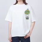 @youの気球乗りねこ オーバーサイズTシャツ