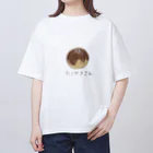 Sky_fumiのたこやきさんのやさしいTシャツたち Oversized T-Shirt