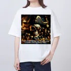 NikuQAIのShadowed Treasures: The Pirate's Legacy Oversized T-Shirt